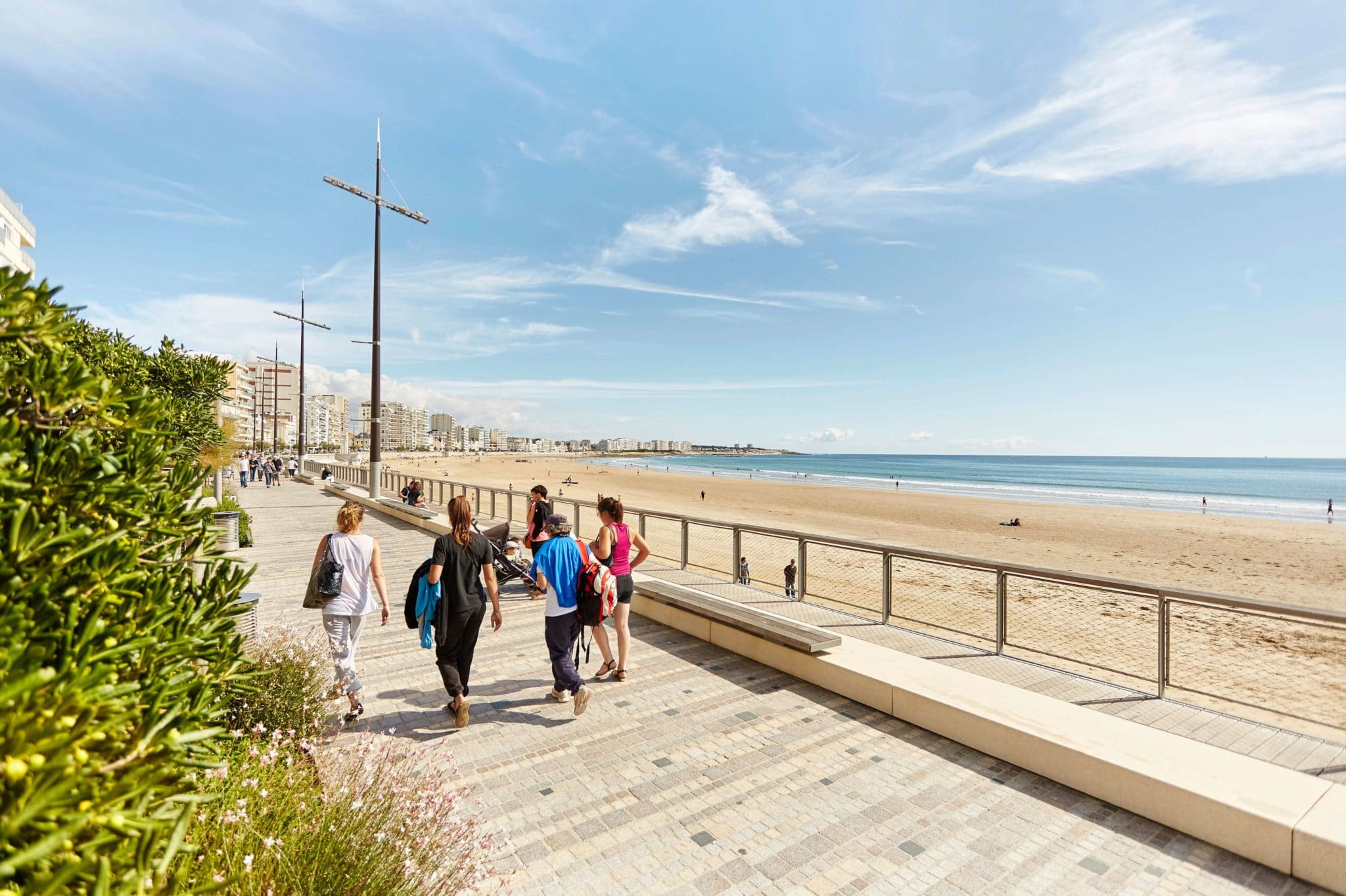 Paysage de vendée - les sables D'Olonne