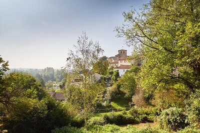 Village du bocage de Vendée : Mouchamps