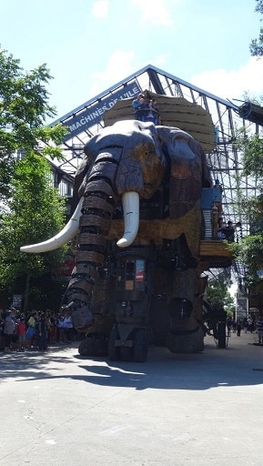 les machines de l'Ile à Nantes à 45km de St fulgent